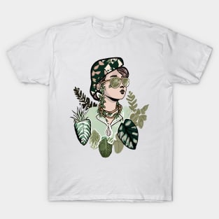 Monstera Plant Lady T-Shirt